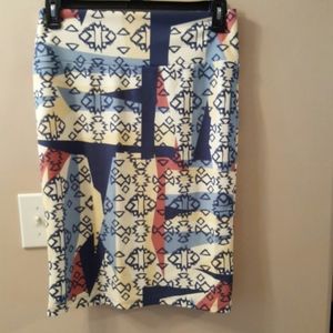 Lularoe Cassie pencil skirt. EUC.